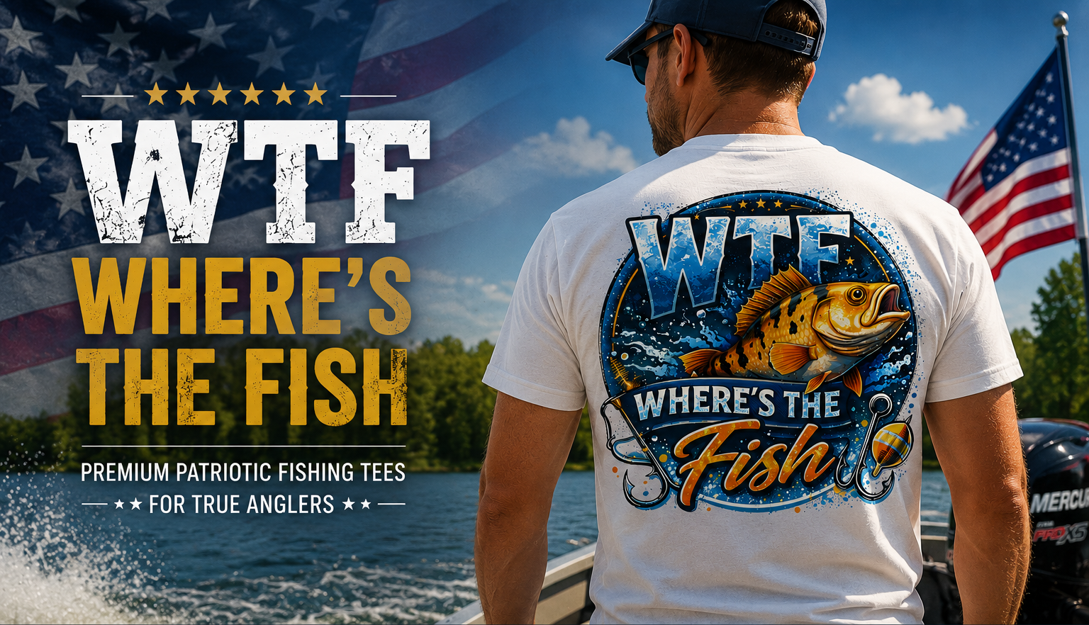 Fishing Graphic T-Shirts | VIVILANA