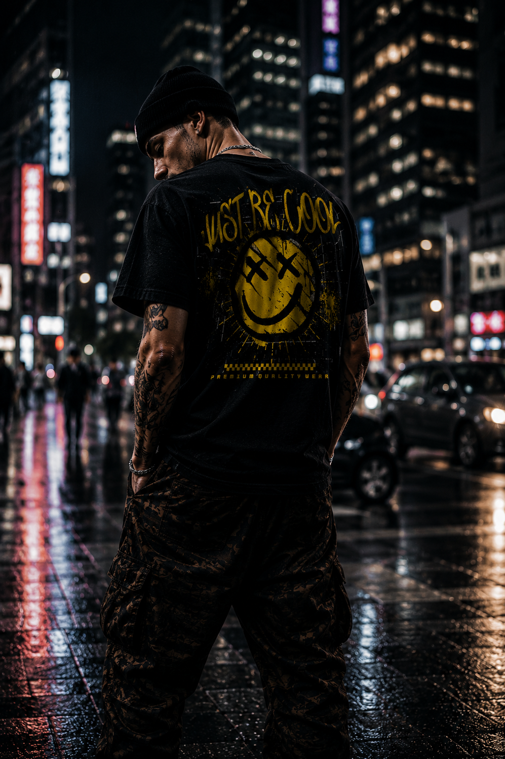 VIVILANA Streetwear oversized graphic tee collection